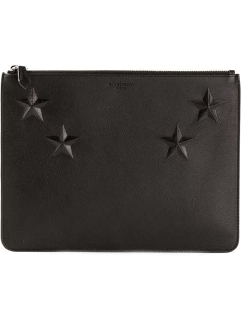 Givenchy star clutch bag